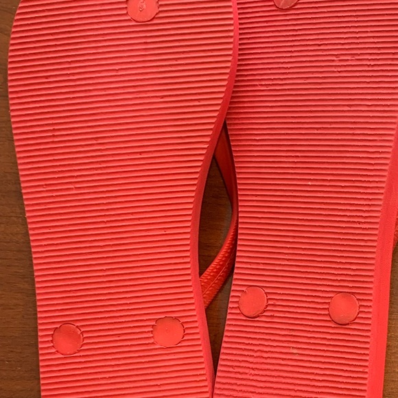 MAVI Jeans brand lovely red flip flops sandals blue evil eye Eu 38-39 US size 8 - Picture 5 of 5